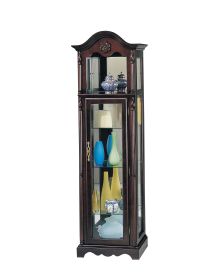 ACME Lindsey Curio Cabinet in Cherry 02349